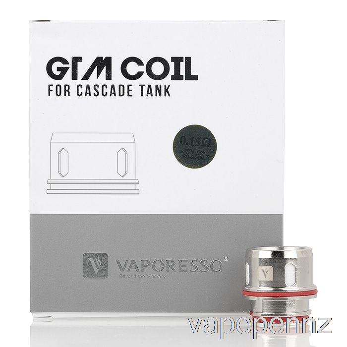 Vaporesso Cascade GTM Replacement Coils 0.15ohm GTM 8 Coils VAPE NZ
